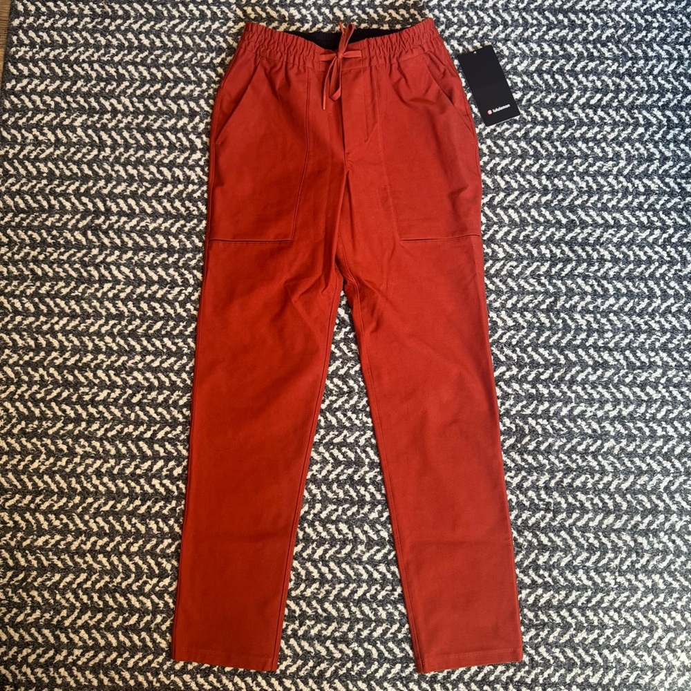 lululemon athletica Men's Bowline Pant in Brick Red